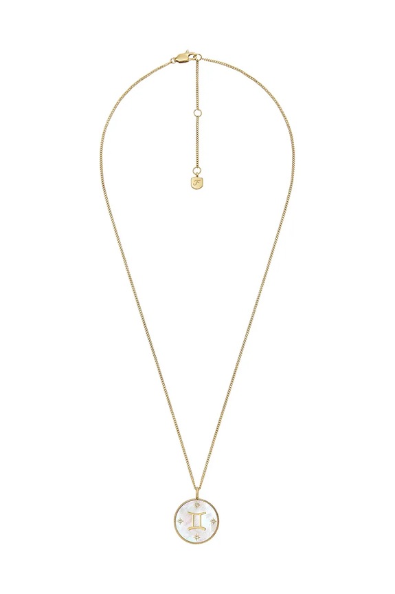 Accesorii Fossil colier JEWELRY JF04840710 aur