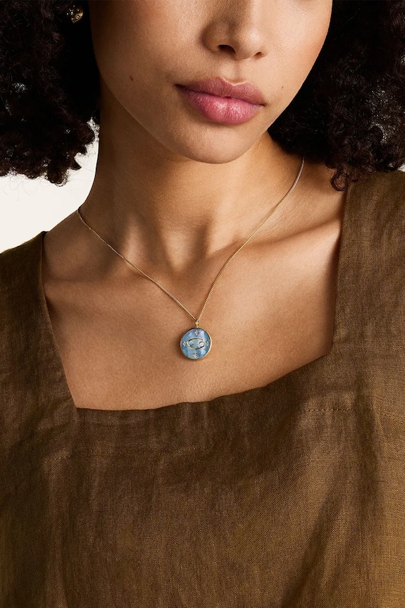 Fossil collana JEWELRY JF04841710 blu