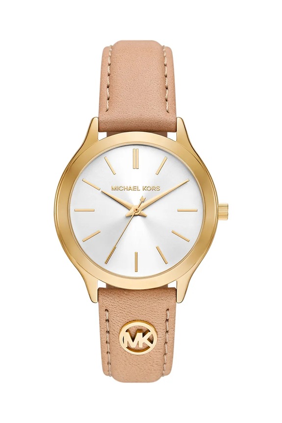 Ρολόι Michael Kors SLIM RUNWAY μπεζ MK7533