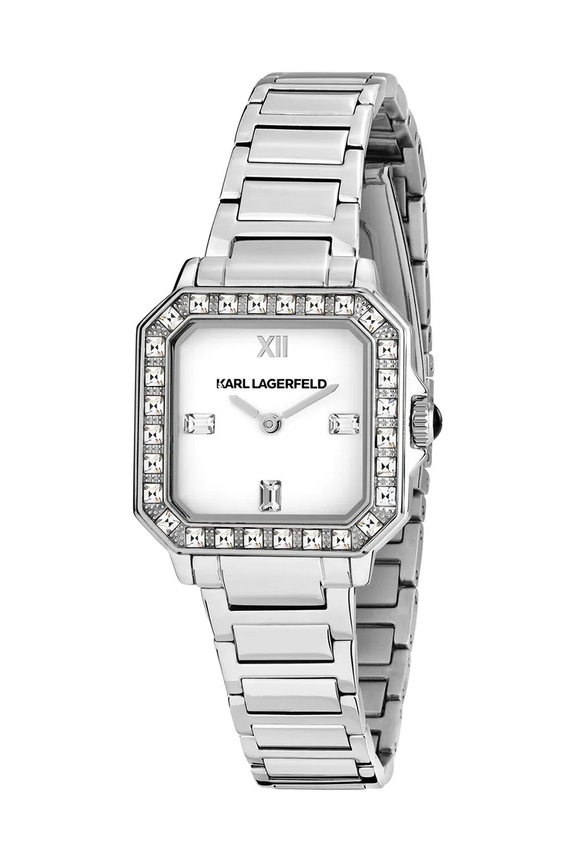 Karl Lagerfeld zegarek srebrny R0553102503