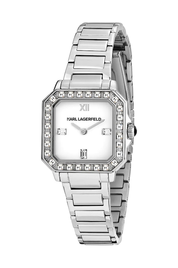 Karl Lagerfeld zegarek srebrny R0553102503