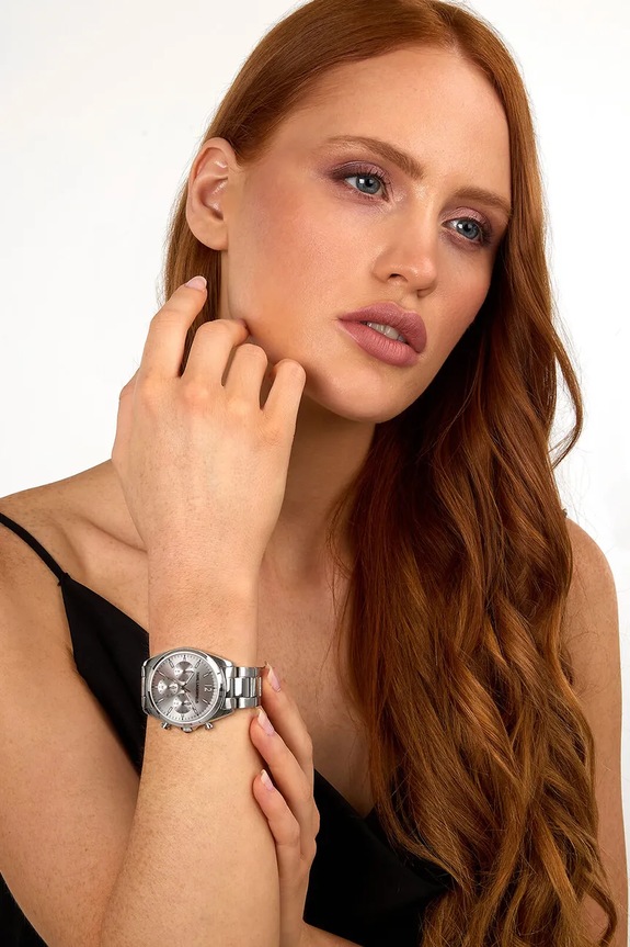 Karl Lagerfeld ceas R0553101503 argintiu