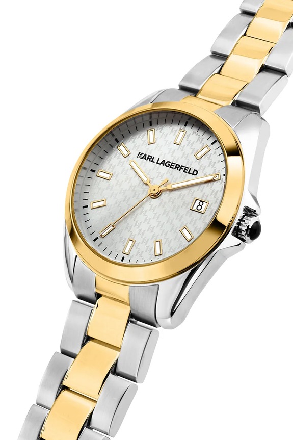 Karl Lagerfeld zegarek R0553101507 srebrny AA00