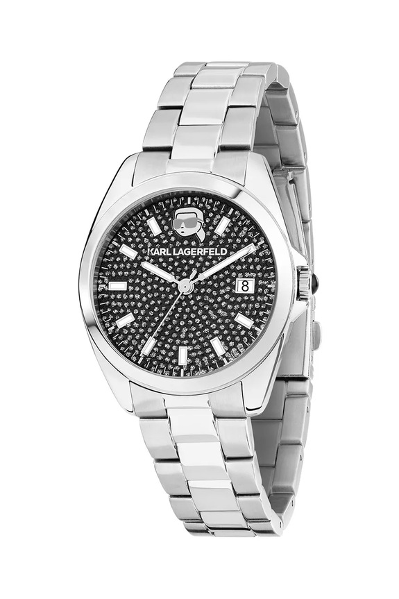 Karl Lagerfeld zegarek srebrny R0553101515