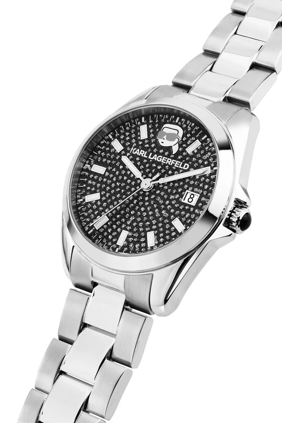 Karl Lagerfeld zegarek R0553101515 srebrny AA00