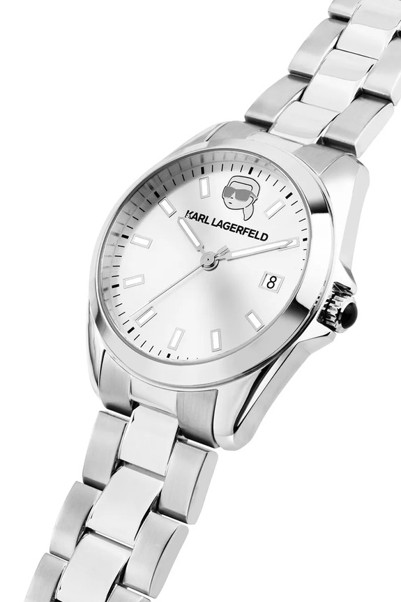 Karl Lagerfeld zegarek R0553101517 srebrny AA00