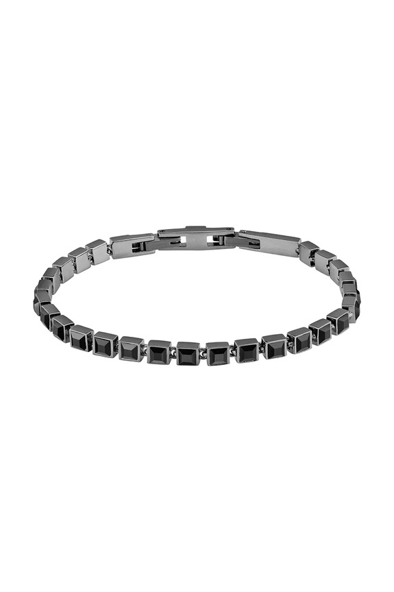 Karl Lagerfeld brățară zirconiu cubic negru KLAYC26