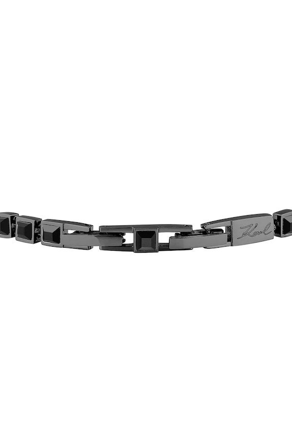 Accesorii Karl Lagerfeld brățară KLAYC26 negru
