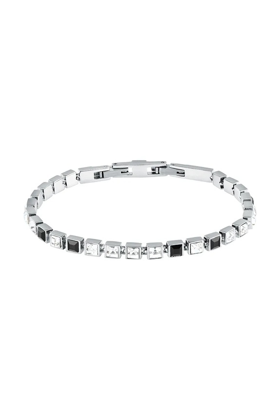 Karl Lagerfeld bratara zirconiu cubic argintiu KLAYC27