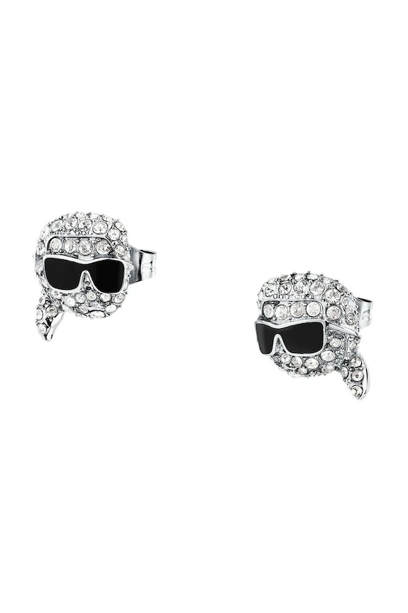Karl Lagerfeld fülbevaló ezüst KLAYD20