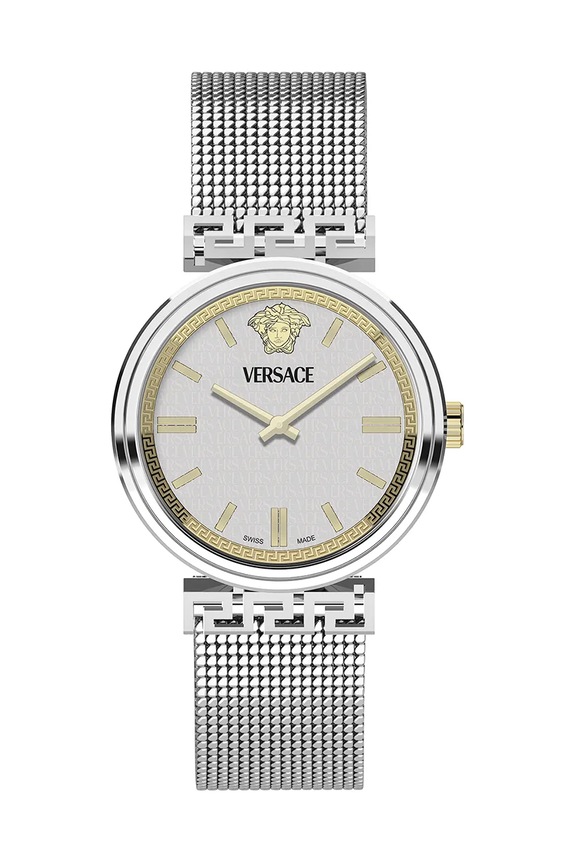 Versace zegarek srebrny VETCA0424