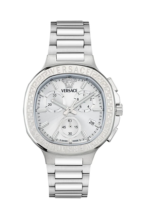 Hodinky Versace strieborná VEVCA0424