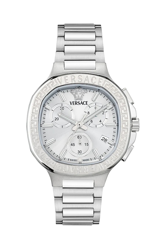 Hodinky Versace strieborná VEVCA0424