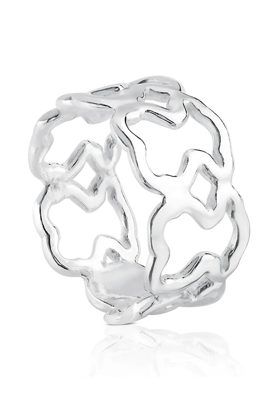 Strieborný prsteň Tous 10 strieborná 1000222410