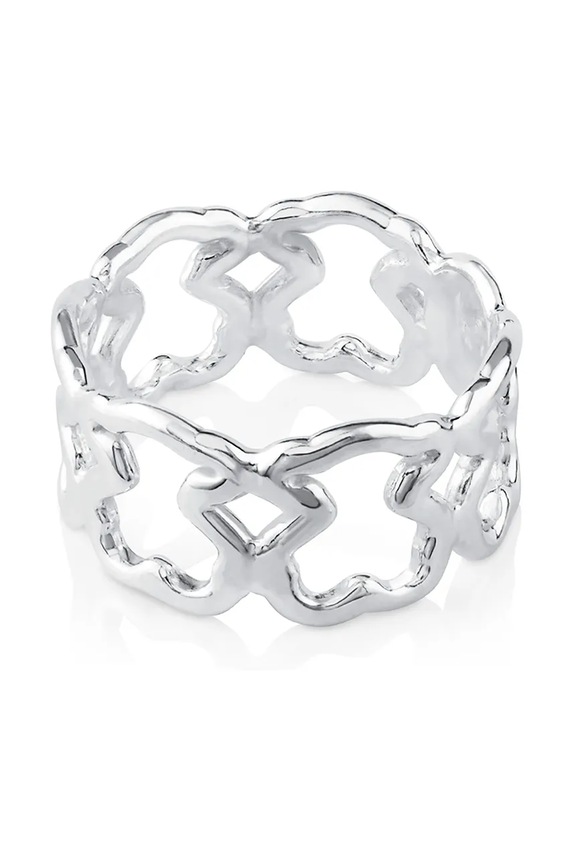 Strieborný prsteň Tous 10 1000222410 strieborná AA00