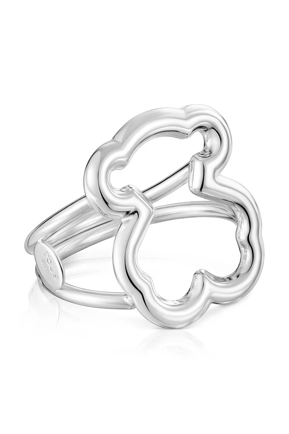 Ασημένιο δαχτυλίδι Tous 10 1000222510 ασημί AA00