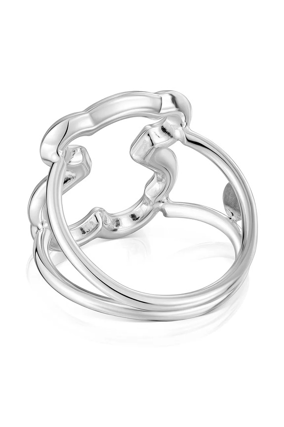 Αξεσουάρ Ασημένιο δαχτυλίδι Tous 10 1000222510 ασημί