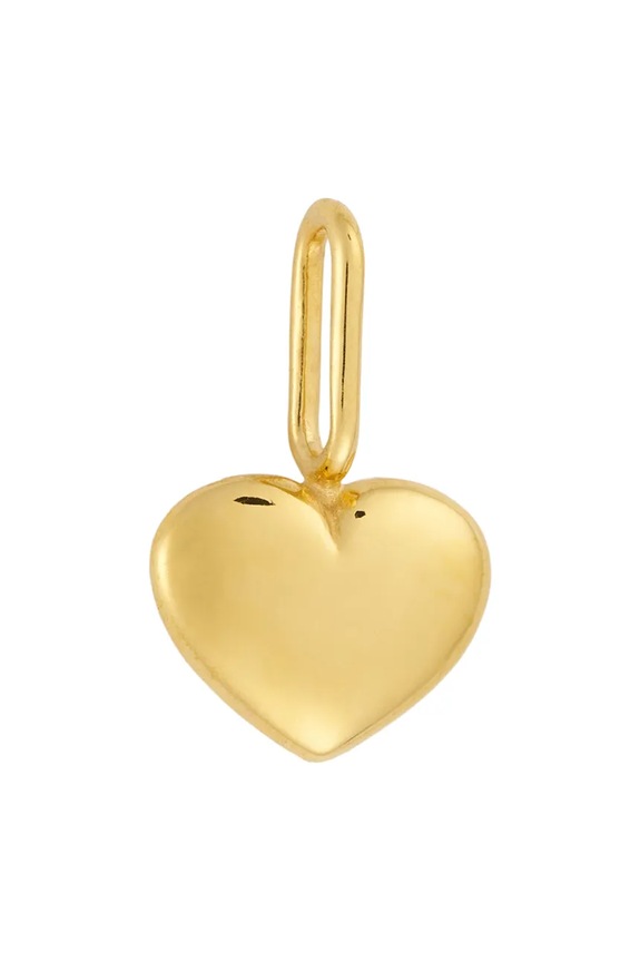 Design Letters pandantiv din argint placat cu aur placat cu aur aur 90302030HEART