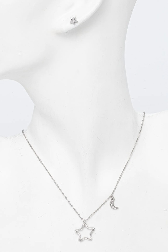 Accesorii Coach colier și cercei 518490 argintiu