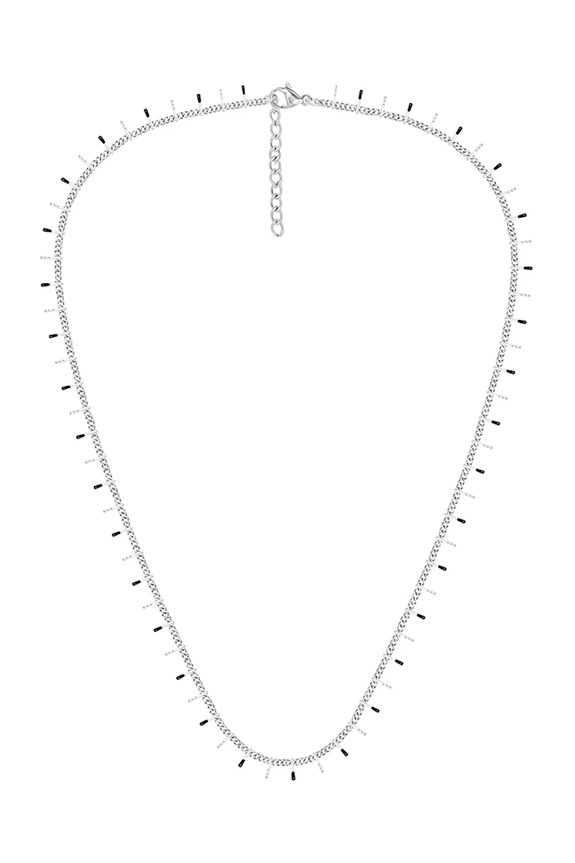 Postriebrený náhrdelník Lilou 248/400/LAN/NO2/CZA/SR strieborná AA00