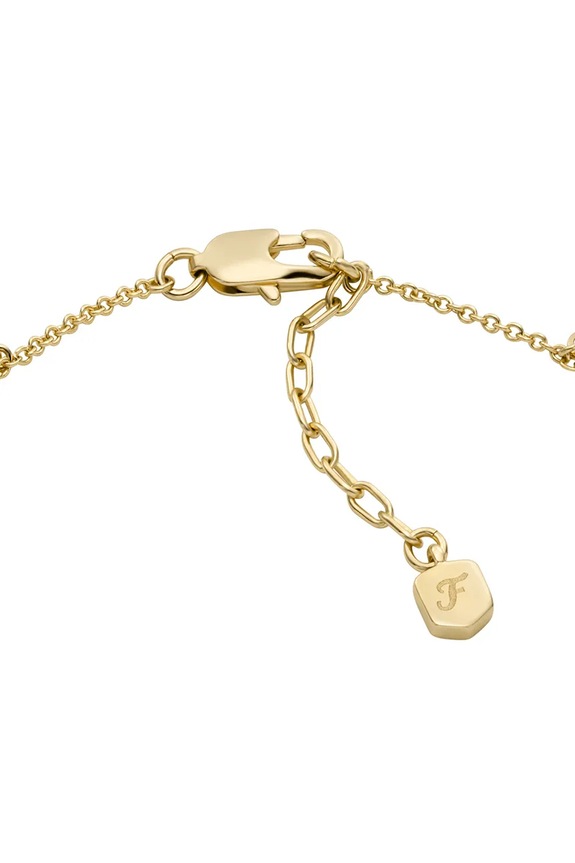 Αξεσουάρ Βραχιόλι αστραγάλου Fossil JA7285710 χρυσαφί