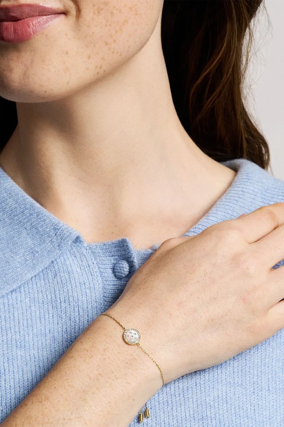 Βραχιόλι Fossil χρυσαφί JF04866710