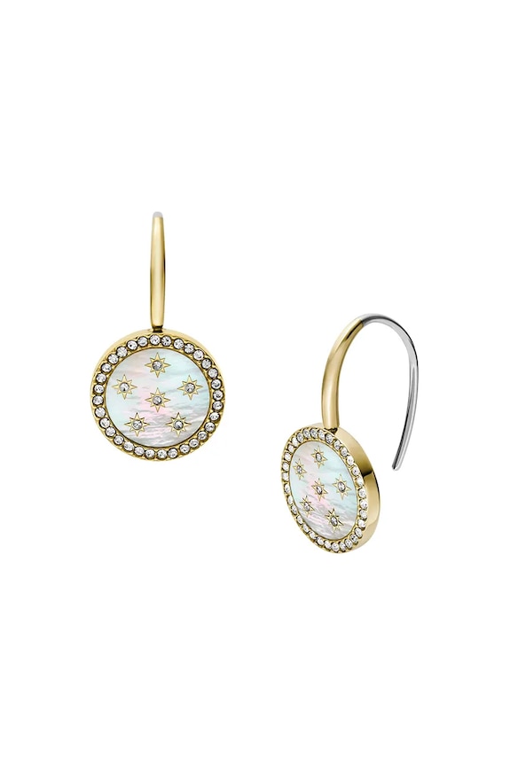 Fossil orecchini oro JF04867710