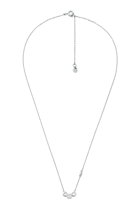 Srebrna ogrlica i naušnice Michael Kors MKC1767SET srebrna AA00