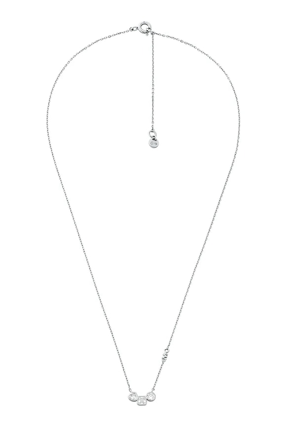 Srebrna ogrlica i naušnice Michael Kors MKC1767SET srebrna AA00