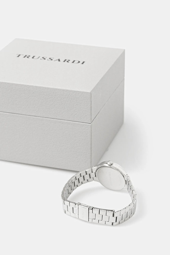 Accesorii Trussardi ceas T-ESSENZA R2453172505 argintiu