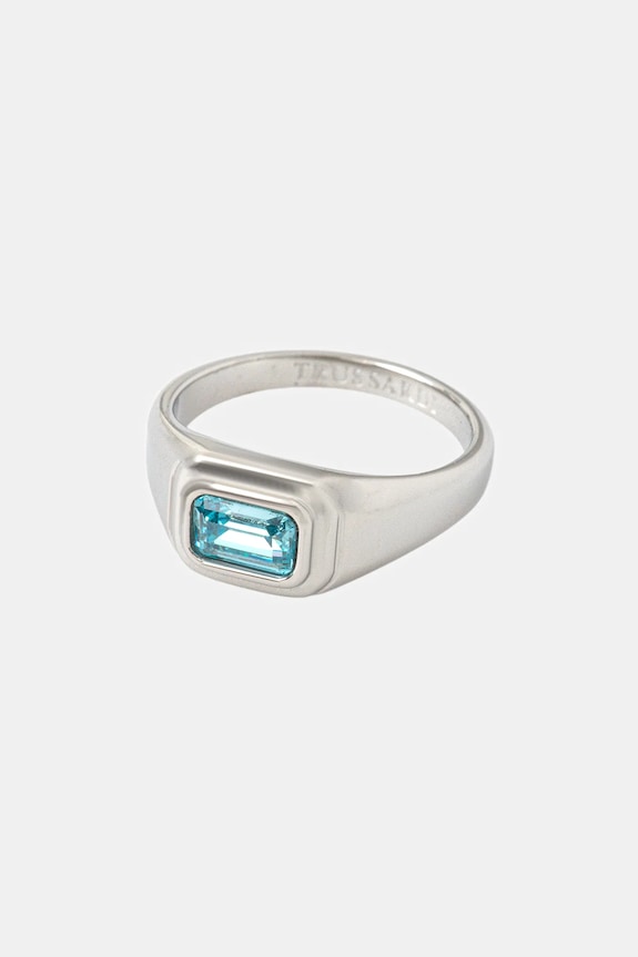 Перстень Trussardi T-DESIGN Gift Box срібний TJAXA310