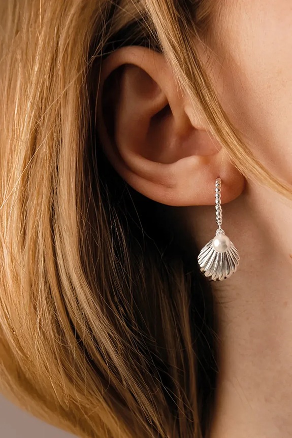 Lilou orecchini placcati in argento Venus 254/28/KOL/PEB/SR argento AA00