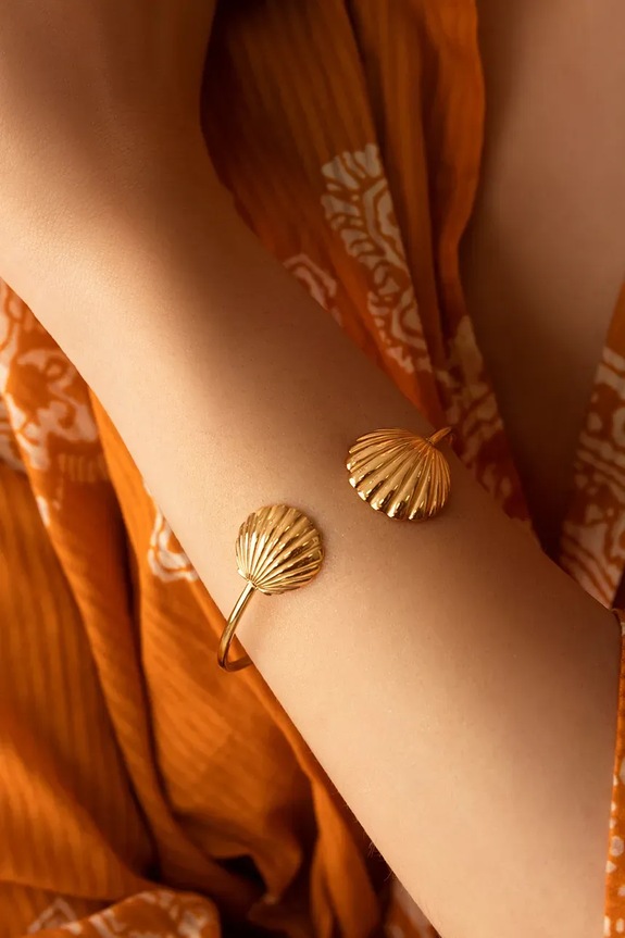 Pozlaćena narukvica Lilou Venus 254/60/BRA/PO zlatna AA00