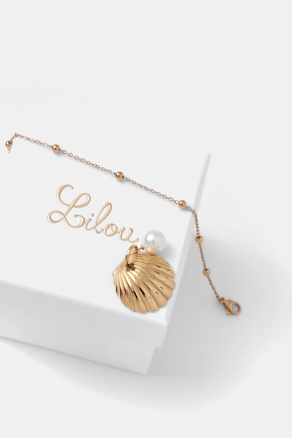 Náramek Lilou Shell A03/MARKET/ANS/450 zlatá AA00
