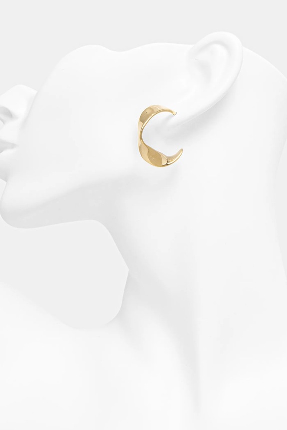 Naušnice Calvin Klein zlatna 35000534