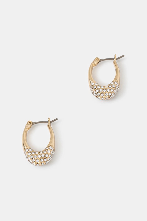 Dkny fülbevaló cirkónia arany 04G00838