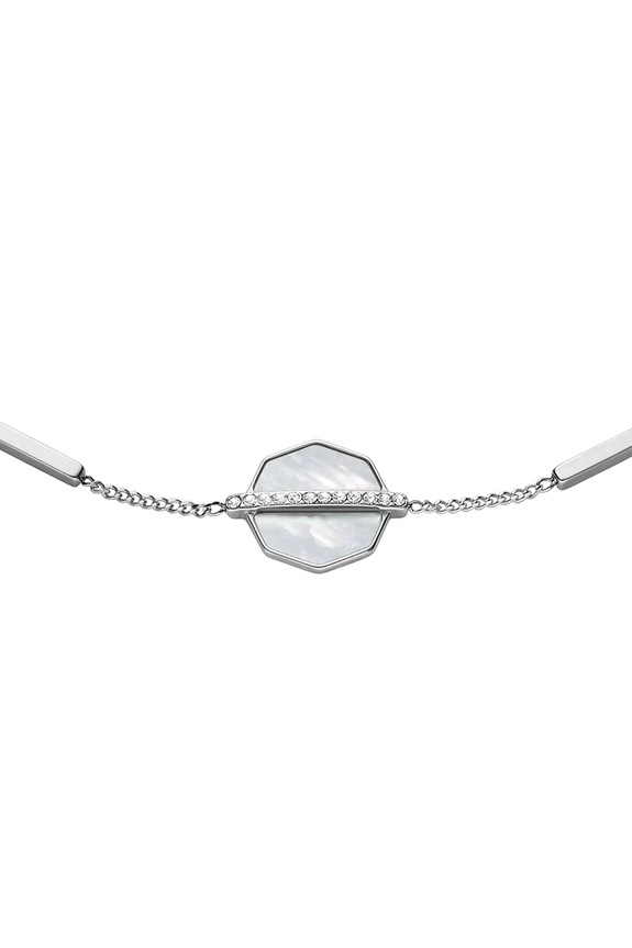 Fossil braccialetto JF04910040 argento AA00