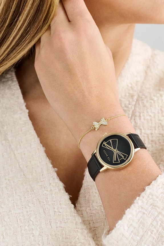 Sat i narukvica Ted Baker BKGFW2402 crna