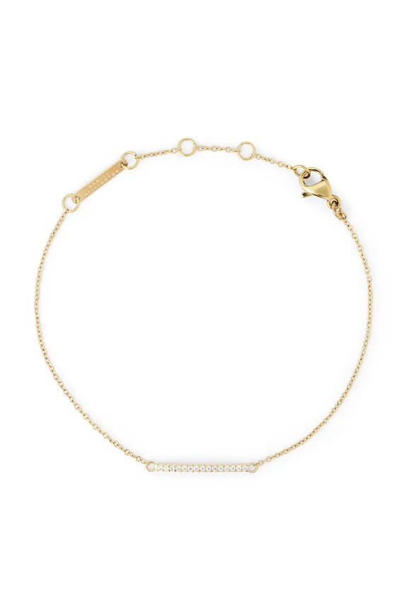 Narukvica Daniel Wellington cirkonij zlatna DW00401620