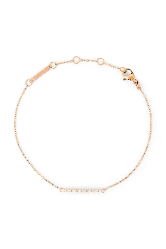 Narukvica Daniel Wellington cirkonij zlatna DW00401621