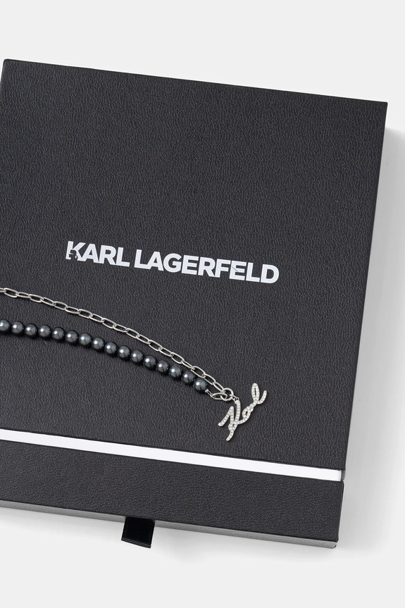 Karl Lagerfeld naszyjnik srebrny KLAYR02