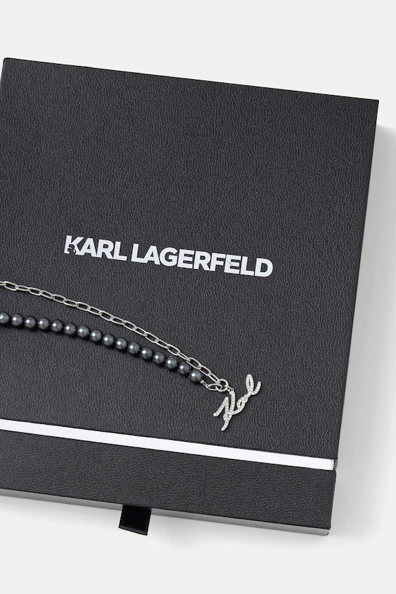 Karl Lagerfeld naszyjnik srebrny KLAYR02