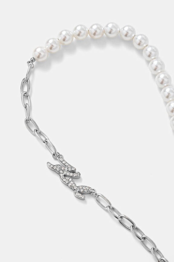 Karl Lagerfeld colier KLAYR03 argintiu AA00