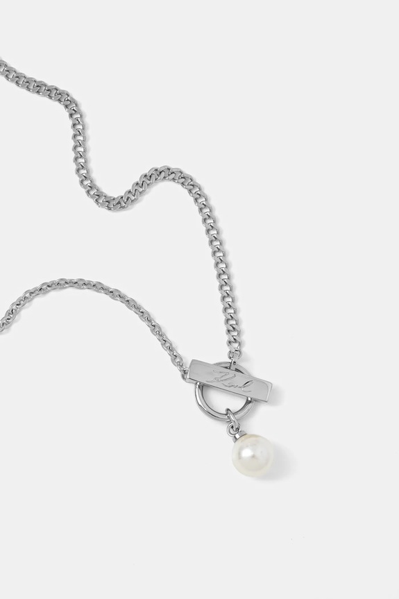 Karl Lagerfeld colier KLAYR05 argintiu AA00