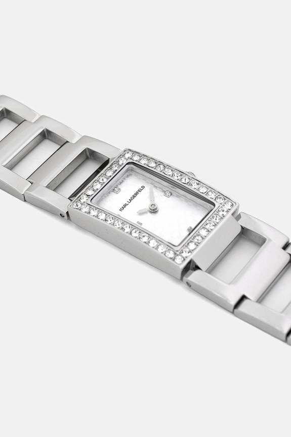Akcesoria Karl Lagerfeld zegarek R0553103504 srebrny