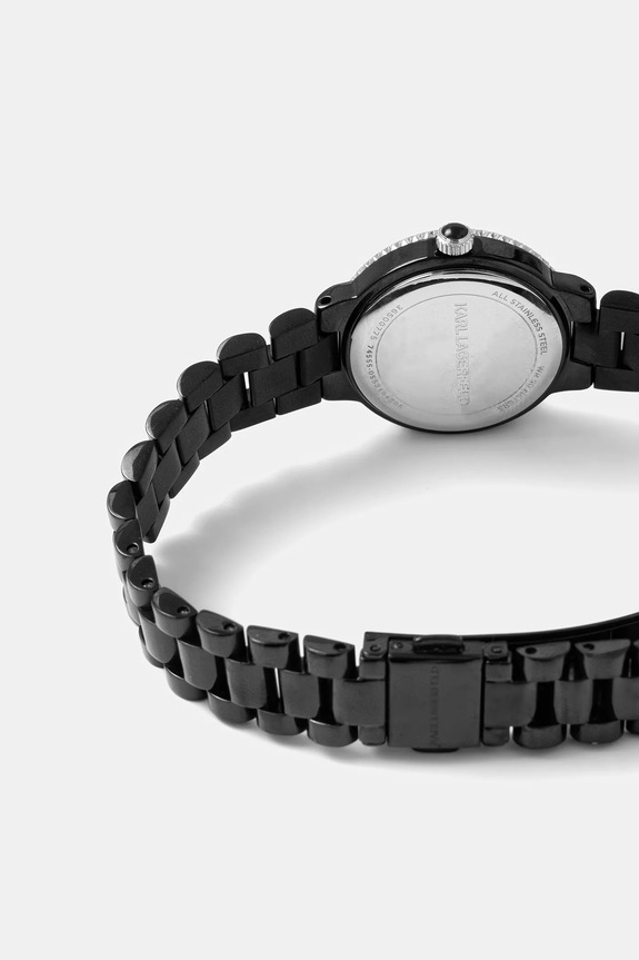Karl Lagerfeld zegarek R0553104506 czarny AA00