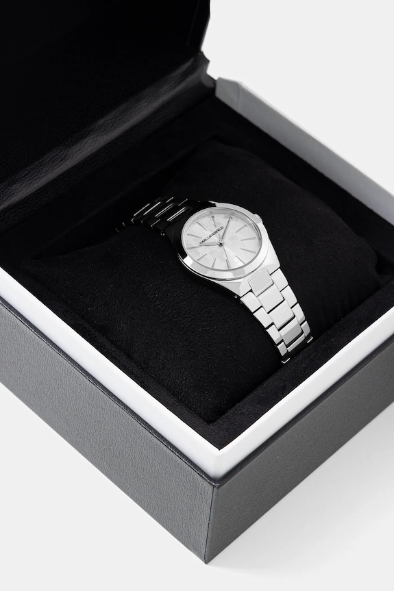 Akcesoria Karl Lagerfeld zegarek R0553105512 srebrny