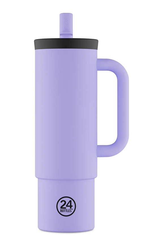 24bottles cană termică Straw 800ml Erica violet Straw.800.Erica