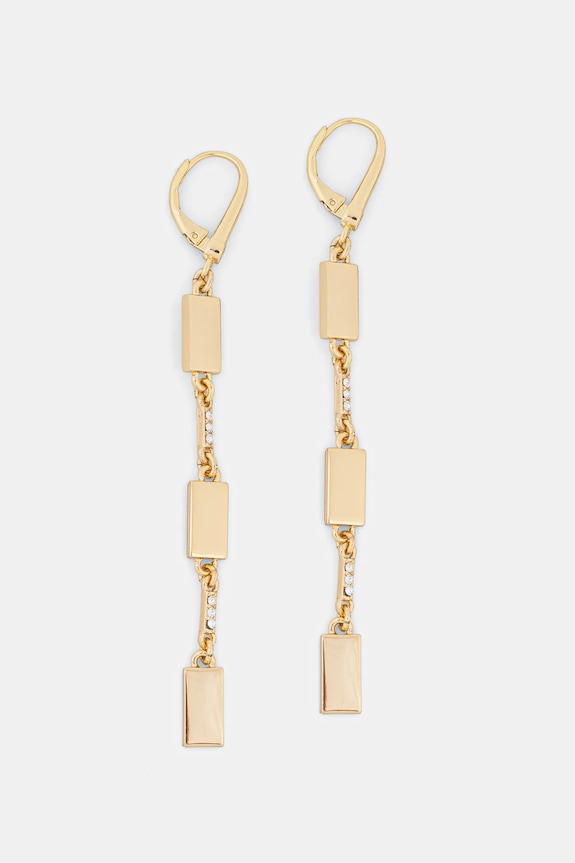 Dkny kolczyki złoty 04G00879