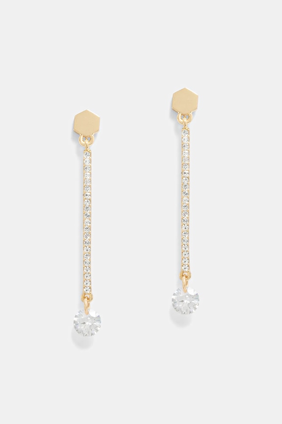 Dkny kolczyki złoty 04G00872